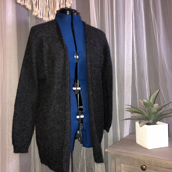 Dark Gray EXPRESS Cardigan - Gently Worn! - Picture 1 of 4